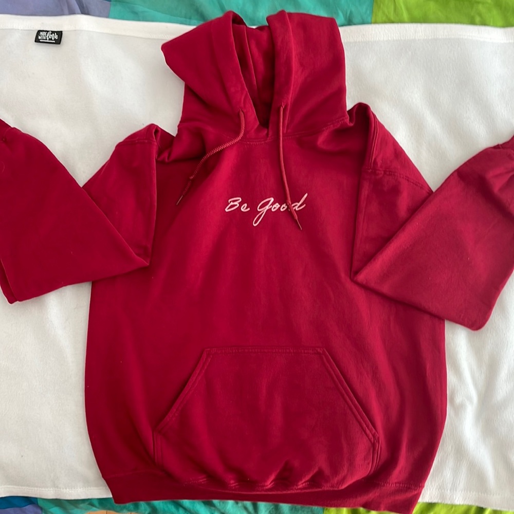 Gildan Mens Medium Hooded Sweatshirt